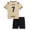Camisa de Futebol Barcelona Ferran Torres #7 Equipamento Secundário Infantil 2025-26 Manga Curta (+ Calças curtas) Camisa de Futebol Barcelona Ferran Torres #7 Equipamento Secundário Infantil 2025-26 Manga Curta (+ Calças curtas)